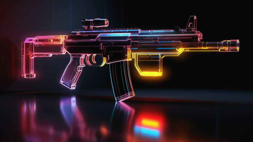 fusil imprime en 3D