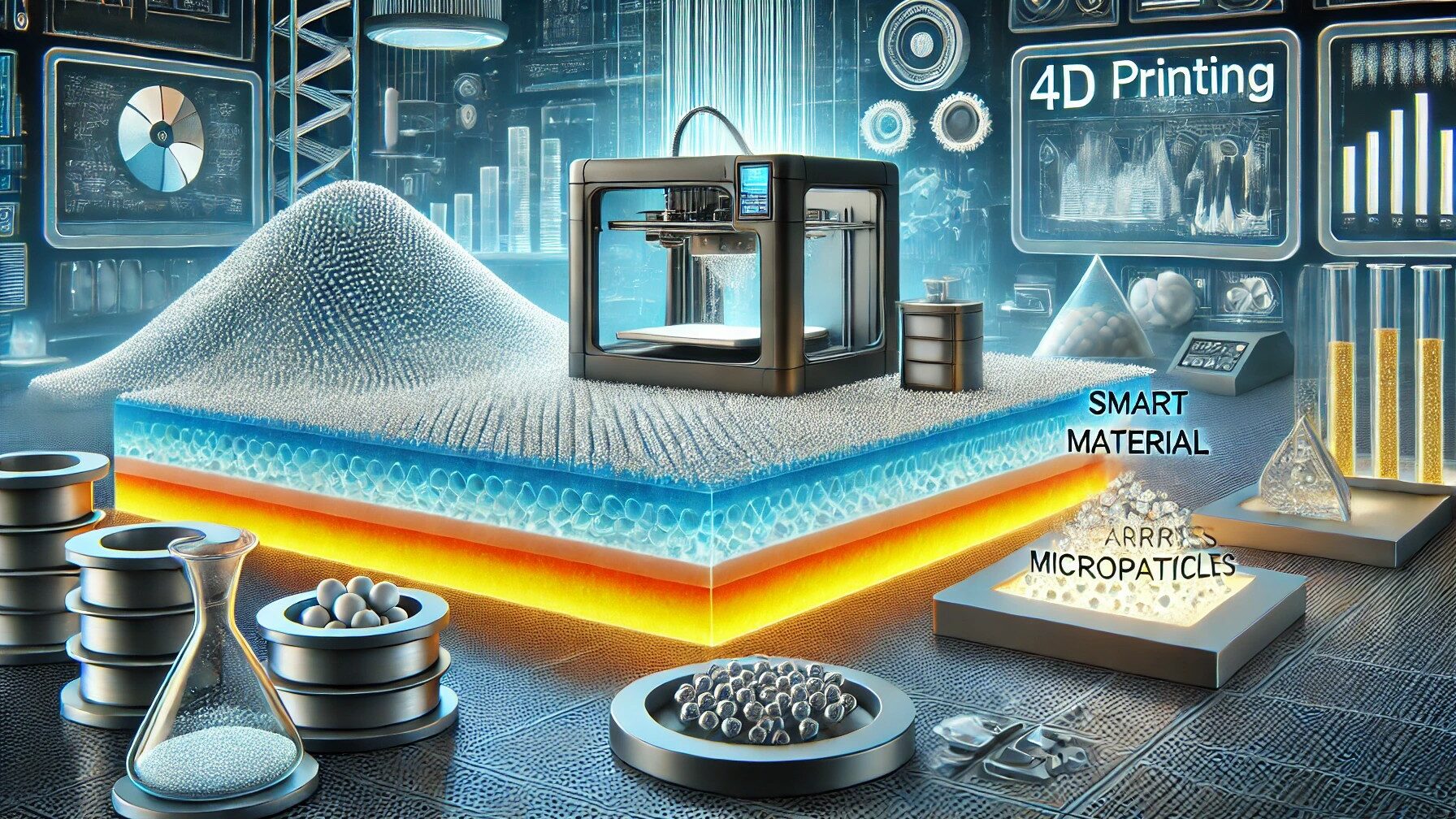 IBM files a patent for 4D printing of a smart material transporting ...