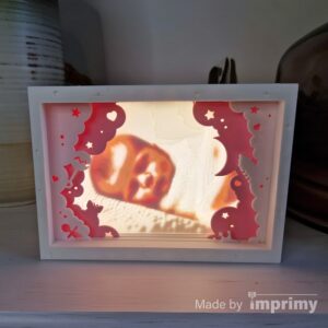 Color lithophanie and baby shadowbox